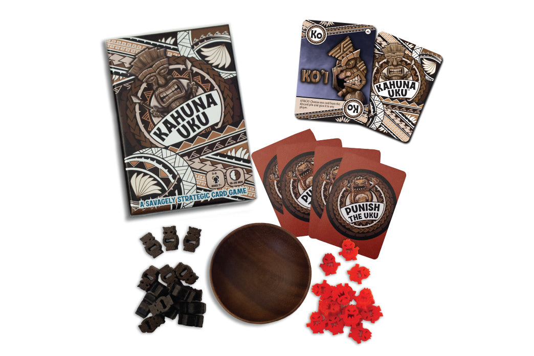 Kahuna Uku Deluxe Edition: A Strategic Card Game